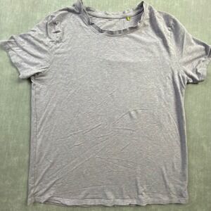 Tasc Performance‎ Women Purple Heather Bamboo Cotton Short Sleeve T-Shirt Small
